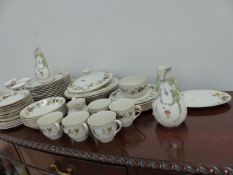 A ROYAL DOULTON MARCHIMONT DINNER AND TEA SERVICE,ETC.