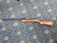 A BSA METEOR AIR RIFLE.