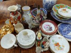 VARIOUS CHINA AND GLASSWARES.