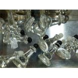 GLASS CHESS PIECES (11)