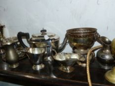 VARIOUS PLATEDWARE,ETC.