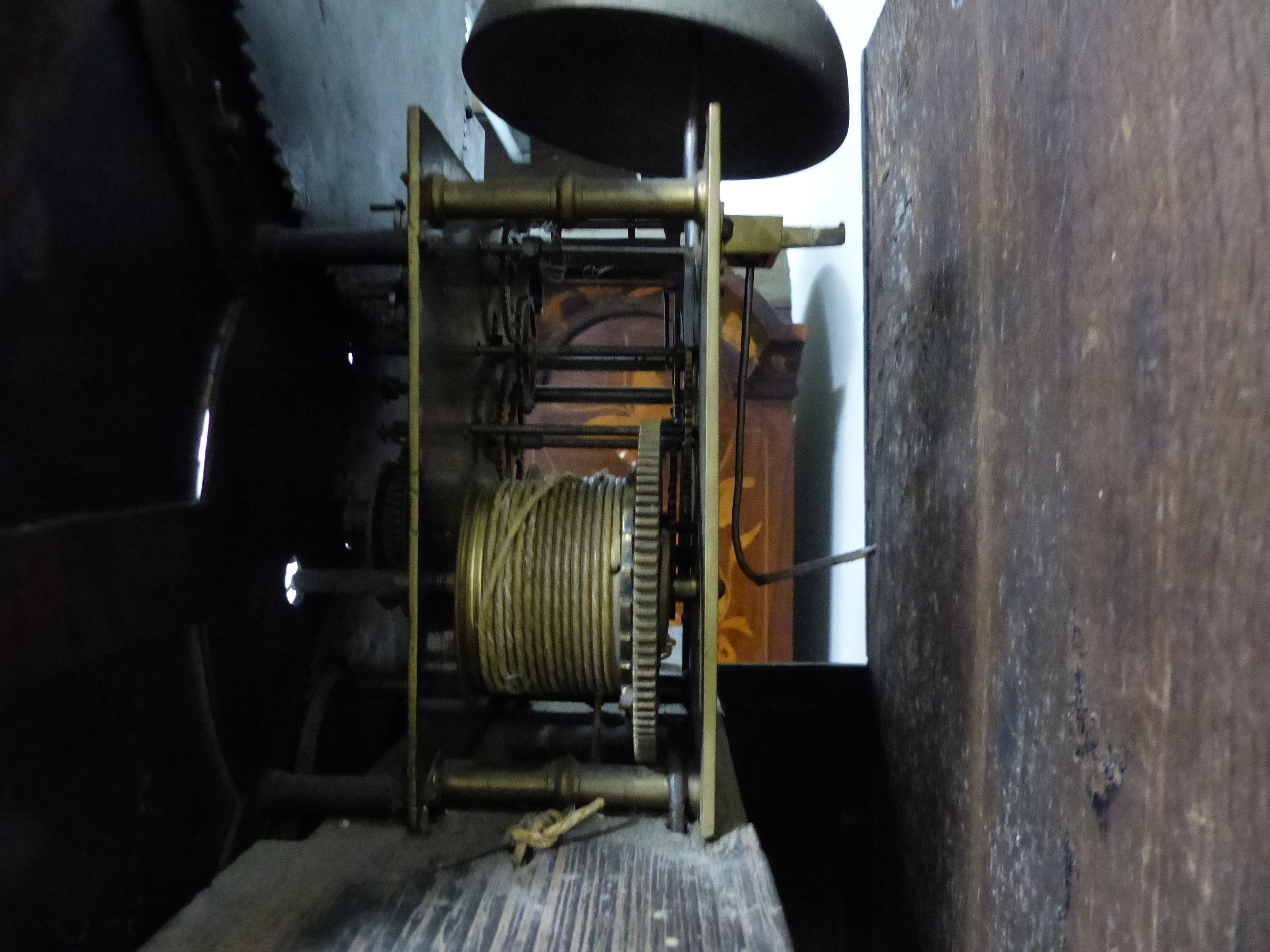 A GOOD 19th.C. MAHOGANY CASED 8 DAY LONG CASE CLOCK WITH 13" ARCH BRASS DIAL, SUBSIDIARY MOON PHASE, - Image 10 of 46