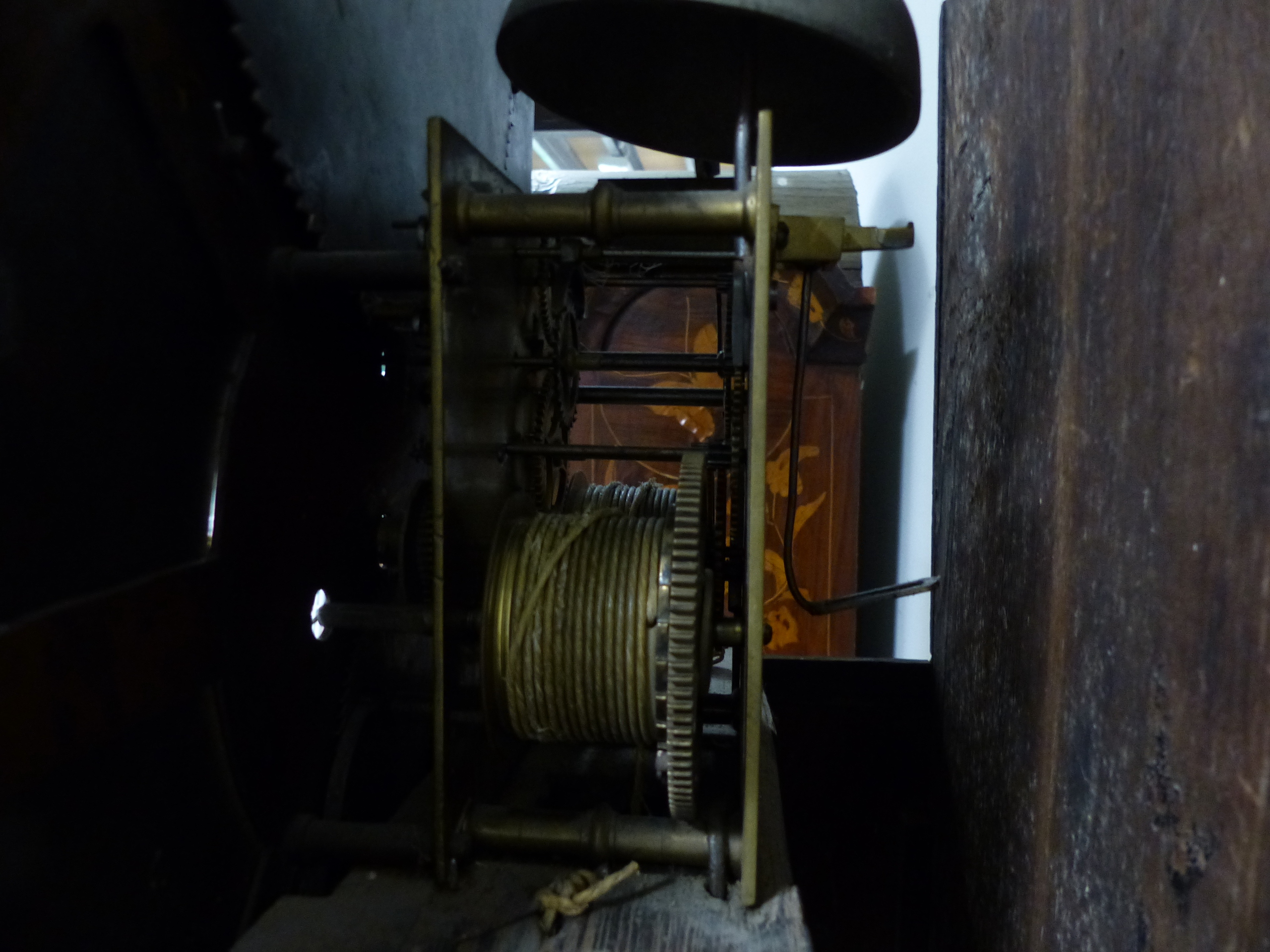 A GOOD 19th.C. MAHOGANY CASED 8 DAY LONG CASE CLOCK WITH 13" ARCH BRASS DIAL, SUBSIDIARY MOON PHASE, - Image 9 of 46