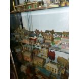 A GROUP OF VARIOUS 0 GAUGE SCALE MODEL BUILDINGS,ETC.