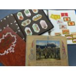 A QUANTITY OF COLLECTOR'S CARDS, STAMPS,ETC.