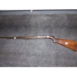 AN EARLY BSA UNDER BARREL LEVER TAP LOADING AIR RIFLE, No.T516.