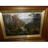 G.WILLIS PRYCE (EARLY 20th.C.) FIVE LANDSCAPES, SIGNED, VARIOUS SIZES.