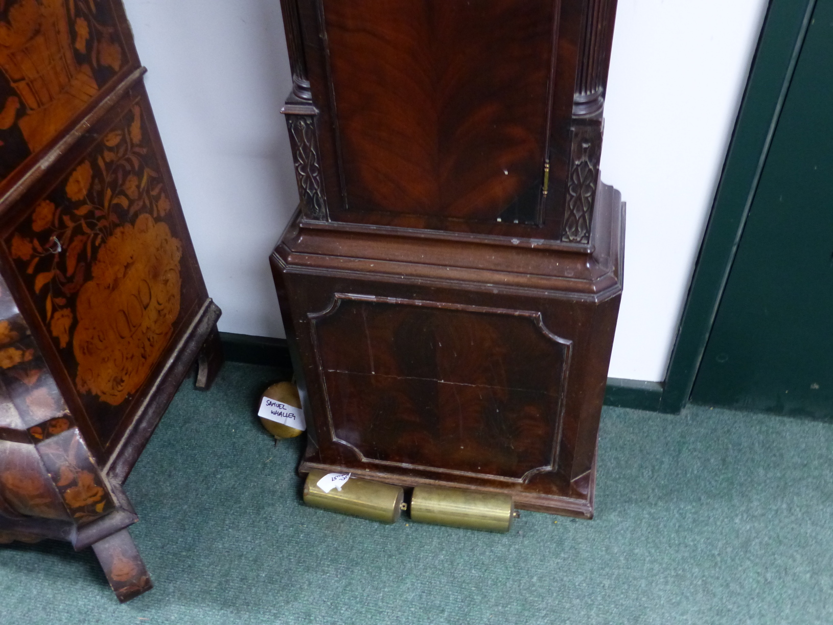 A GOOD 19th.C. MAHOGANY CASED 8 DAY LONG CASE CLOCK WITH 13" ARCH BRASS DIAL, SUBSIDIARY MOON PHASE, - Image 17 of 46