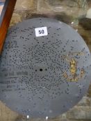 A SMALL GROUP OF POLYPHONE DISCS. D.28cms. (9)