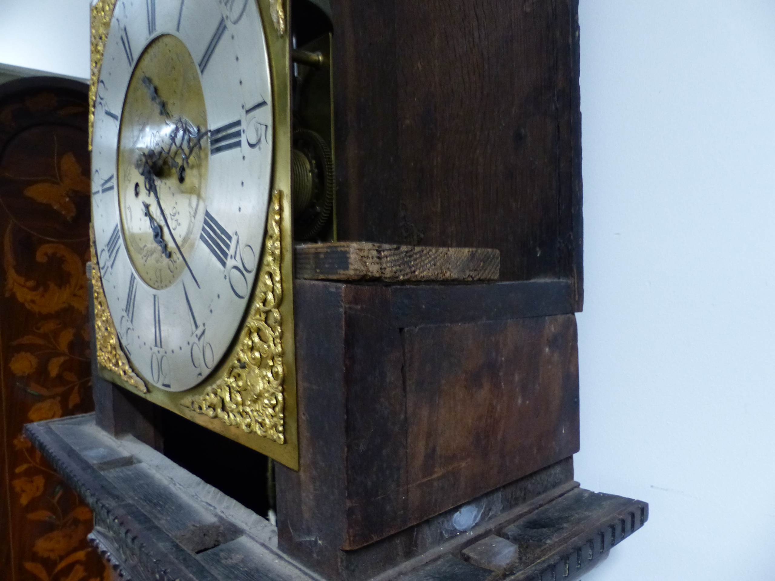 A GOOD 19th.C. MAHOGANY CASED 8 DAY LONG CASE CLOCK WITH 13" ARCH BRASS DIAL, SUBSIDIARY MOON PHASE, - Image 8 of 46