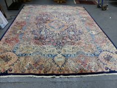 A PERSIAN CARPET OF CLASSIC DESIGN. 388x304cms.