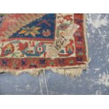 AN ANTIQUE PERSIAN TRIBAL RUNNER. 288x87cms.