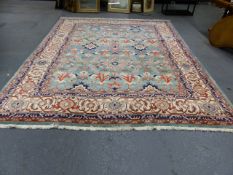 A PERSIAN CAPET OF HERIZ DESIGN. 385x303cms.