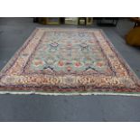 A PERSIAN CAPET OF HERIZ DESIGN. 385x303cms.