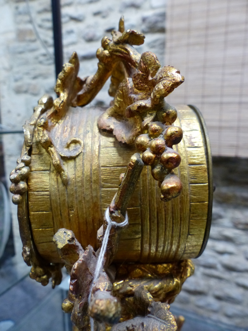 A 19th.C.GILT BRONZE MANTLE CLOCK, THE TWO TRAIN BELL STRIKE MOVEMENT WITH ENAMEL DIAL HOUSED WITHIN - Image 21 of 42