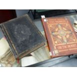 BOOK: A MID 19th.C.REV.JOHN BROWN COPY OF THE SELF-INTERPRETING BIBLE, LEATHER BOUND AND THE