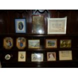 A COLLECTION OF VARIOUS EARLY 20th.C.NEEDLEWORK AND EMBROIDERED PICTURES,ETC. (QTY)