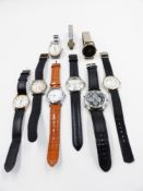 A COLLECTION OF WATCHES TO INCLUDE TUDOR, CYMA, ETC.