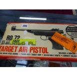 A BOXED RO72 AIR PISTOL.