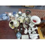 A QTY OF CHINAWARE,ETC