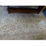 A PAIR OF SMALL PERSIAN PATTERN RUGS.