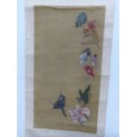 A HANDPAINTED CHINESE SCROLL.