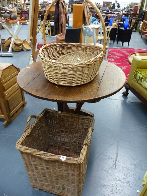 VARIOUS BASKETS.