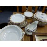 AN ALLERTON'S DINNER SERVICE,ETC.