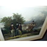 A LARGE PRINT, A SCENE AT WISETON.