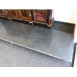 A GRANITE KITCHEN WORKTOP.