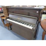 A SQUIRE & SON UPRIGHT PIANO.