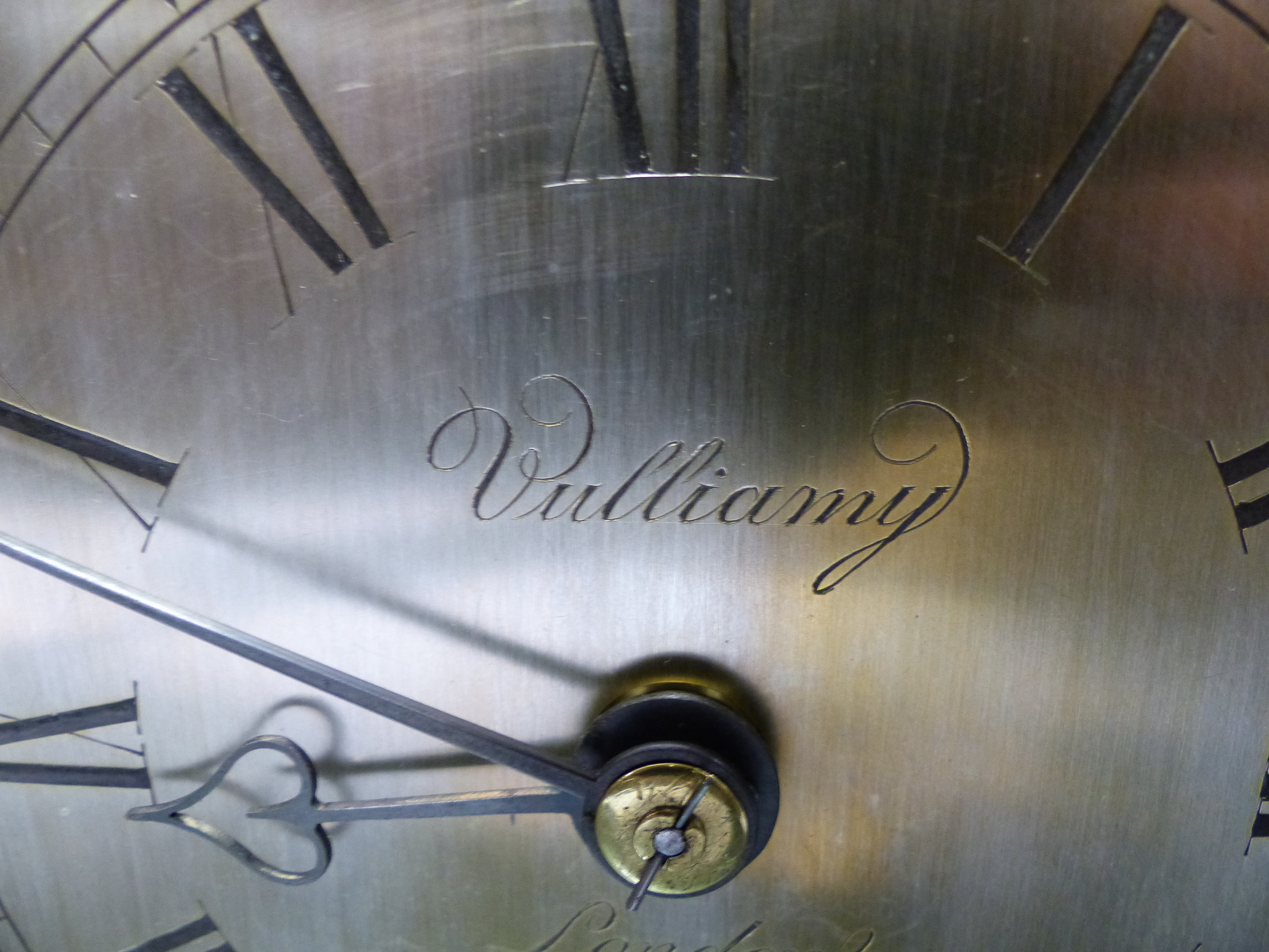 VULLIAMY,LONDON . A LATE GEORGIAN MAHOGANY AND EBONY INLAID BRACKET CLOCK. PLAIN SILVERED DIAL - Image 27 of 39