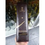 WHISKEY, A PRESENTATION BOTTLE IN BOX PENDERYN WHISKEY TO COMMEMORATE 125 YEARS OF WELSH RUGBY.