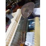 AN ANTIQUE BOWL BACK LUTE. L.97cms.