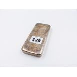 A SILVER 1 KILO BAR. STAMPED JOHNSON MATTHEY 9990, LONDON.