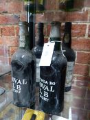 PORT, TWO BOTTLES OF NOVAL AND TWO BOTTLES OF DON PAVRAL 1980 VINTAGE PORT.