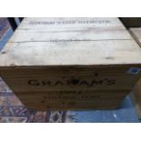 PORT, GRAHAMS VINTAGE 1994, TWELVE BOTTLES, CASED.