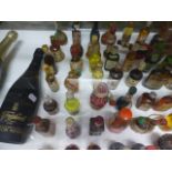 A MAGNUM OF HARVEYS CHAMPAGNE TOGETHER WITH SPARKLING WINE AND VARIOUS MINIATURES.