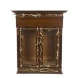 BLACK FOREST ALPINE CURIO CABINET