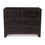 FAUX LEATHER DRESSER AND CONSOLE TABLE