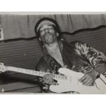 JIMI HENDRIX CANDID VINTAGE PHOTOGRAPH