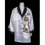 MUHAMMAD ALI SIGNED HANDPAINTED ROBE