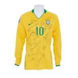 KAKÁ 2010 FIFA WORLD CUP QUALIFIERS BRAZIL MATCH WORN JERSEY