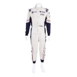 RUBENS BARRICHELLO 2011 F1 RACE WORN WILLIAMS FIRE SUIT