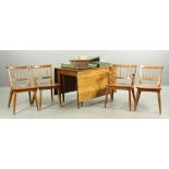 H. Willett Cherry Wood Dining Set