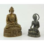 Two Chinese Bronze Buddhas