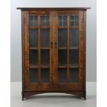 Warren Hile Mission Oak Bookcase