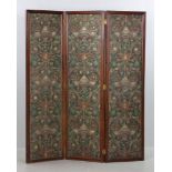 19th C. Italian Aesthetic Dressing Screen