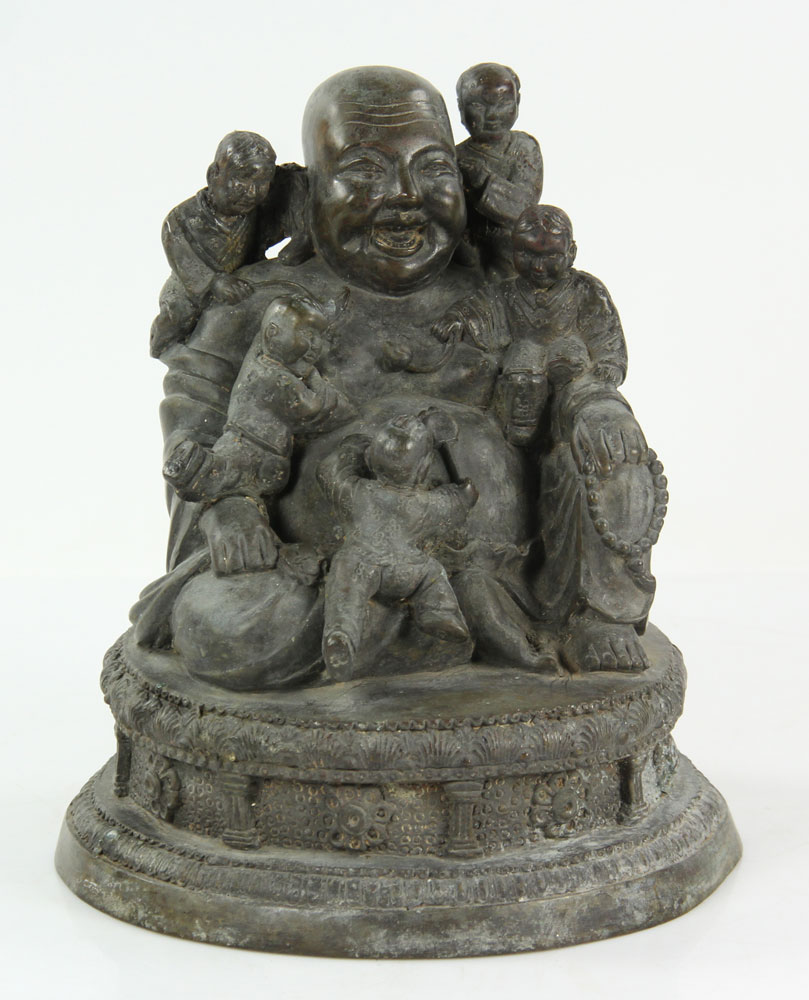 19th C. Chinese Bronze Buddha