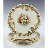 6 Royal Worcester Plates